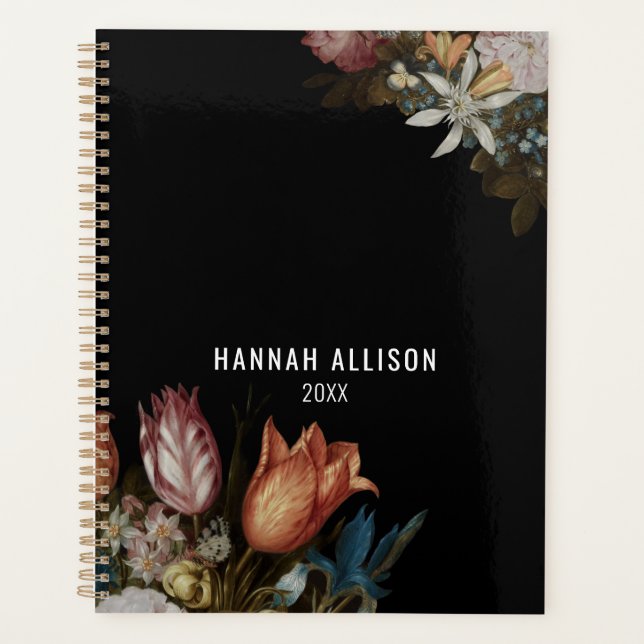 Bosschaert's "Flowers in a Glass" Bold Planner (Front)