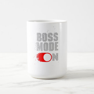 BOSSE MODE ON SHIRT COFFEE MUG