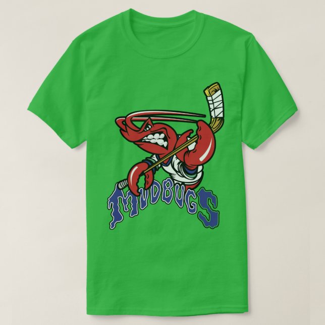 Bossier Shreveport Mudbugs T-Shirt (Design Front)