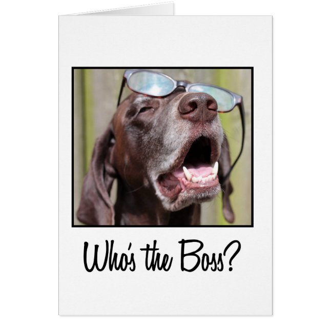 Boss's Day Card (Front)