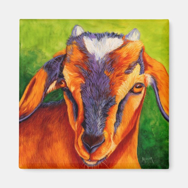 Bossy Boots - Baby Goat Magnet (Front)