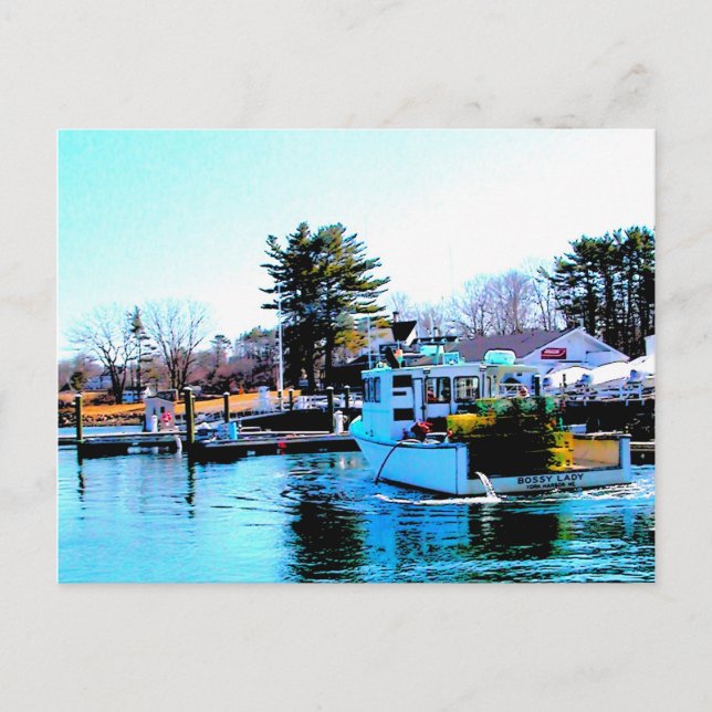 Bossy Lady Postcard (Front)