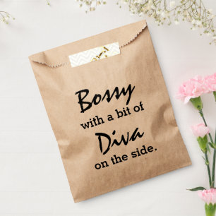 Bossy With A Bit Of Diva  Favour Bags