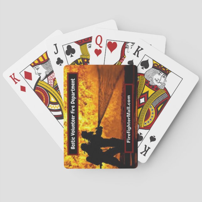Bostic Volunteer Fire Department Playing Cards (Back)