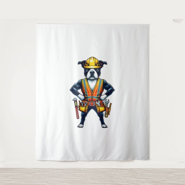 Bostie Astronaut Tapestry (Front)