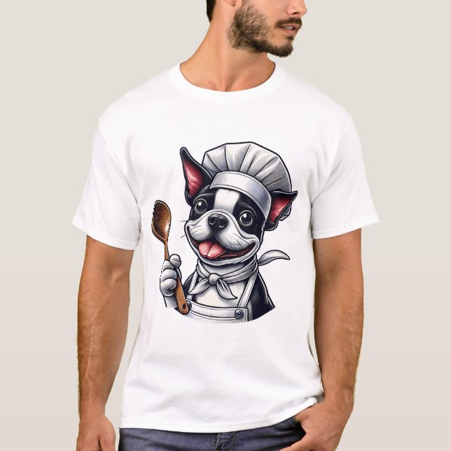 Bostie Cook Design T-Shirt (Front)