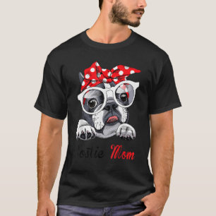Bostie Mum Cute Boston Terrier Dogs T-Shirt