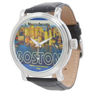boston 2, Massachusetts - Customised Watch