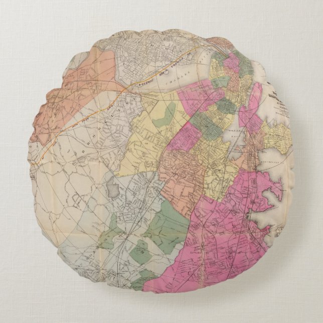 Boston 2 round cushion (Front)