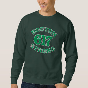 BOSTON 617 STRONG 3D Patch Sweatshirt