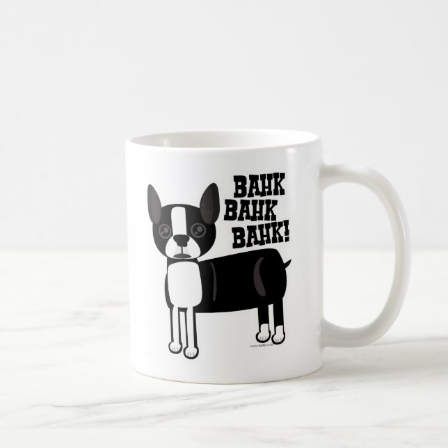 Boston Accent Terrier 2-sided Coffee Mug (Right)