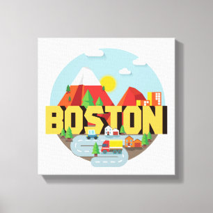 Boston As A Destination Canvas Print