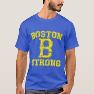 Boston B Strong Grunge Style T-Shirt
