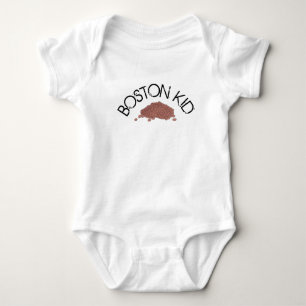 Boston Baby Kid Baked Beans Massachusetts Foodie Bodysuit