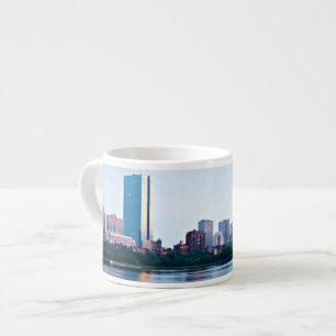 Boston Back bay across Charles River Espresso Cup