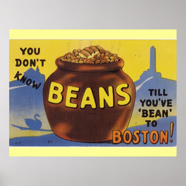 Boston Baked Beans Poster (Front)