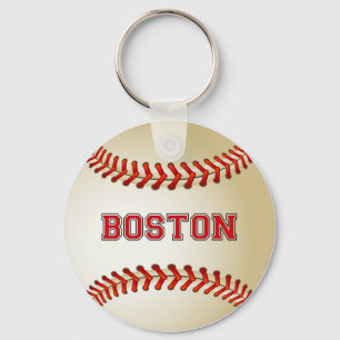 BOSTON BASEBALL KEY RING