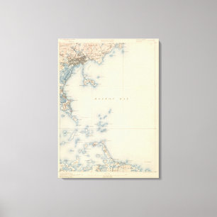Boston Bay, Massachusetts Canvas Print