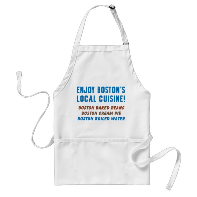Boston Boiled Water Standard Apron (Front)