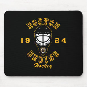 Boston Bruins Hockey Mask Black Officially License Mouse Pad