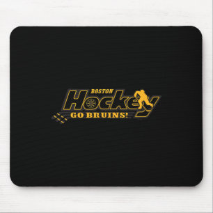 Boston Bruins Hockey White Officially Licensed Mouse Pad