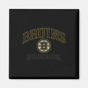 Boston Bruins Vintage Hockey Gray Officially Licen Magnet