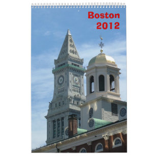Boston Calendar - 2012