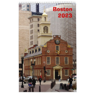 Boston Calendar - 2023