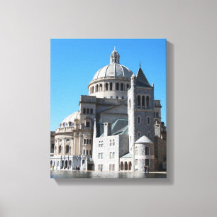 Boston Christian Science Center Canvas Print