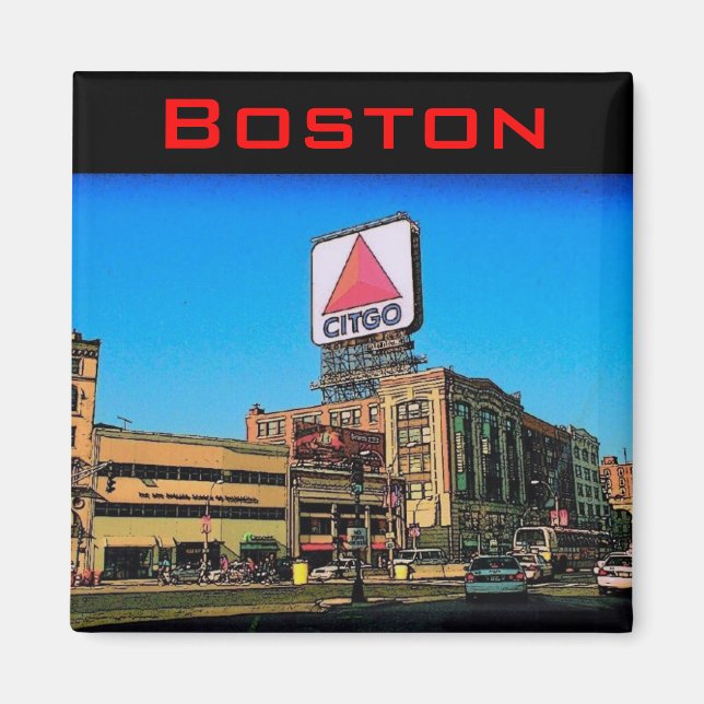 Boston Citgo Magnet (Front)