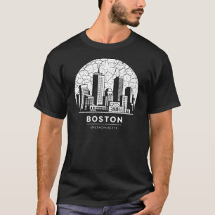Boston City Massachusetts T-Shirt