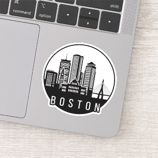Boston City Skyline