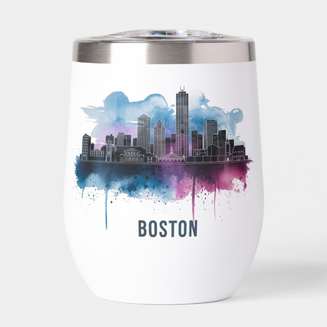Boston City Skyline, Boston Ma Skyline (Front)