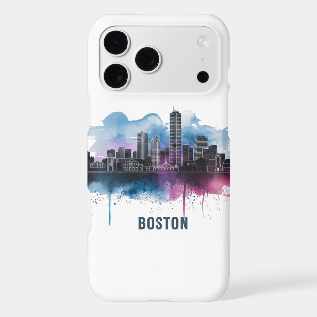 Boston City Skyline, Boston Ma Skyline (Back)