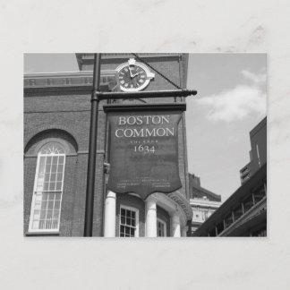 Boston Common Postcard