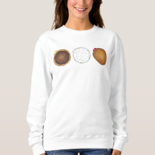 Boston Cream Filled Jelly Doughnut Doughnuts Sweat Sweatshirt