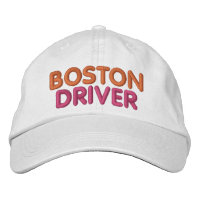 Boston Driver Embroidered Hat