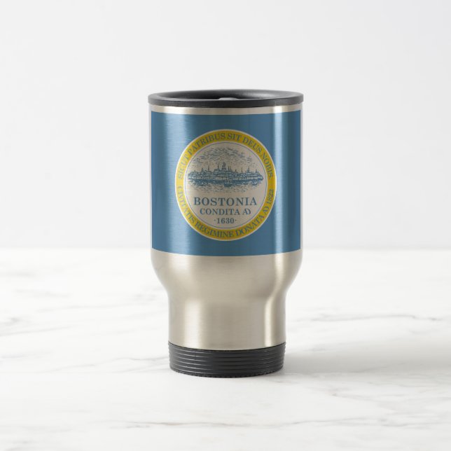 Boston Flag Travel Mug (Center)
