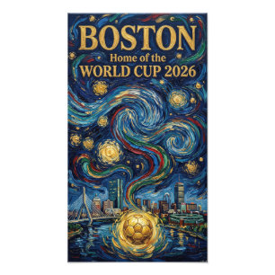 Boston Football Art 2026 Skyline Stadium Design Photo Print