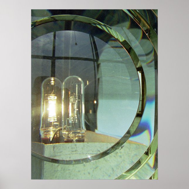 Boston Fresnel Bulls-Eye Prism Poster (Front)