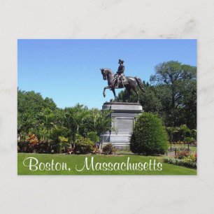 Boston Gardens, Boston Massachusetts  Post Card