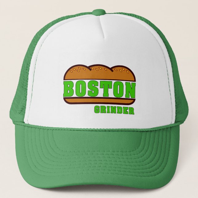 Boston Grinder Sandwich Trucker Hat (Front)