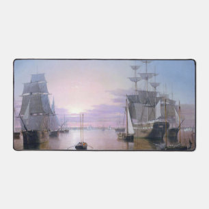 Boston Harbour 1850 Desk Mat