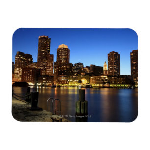 Boston Harbour and skyline.  Boston is one of the Magnet