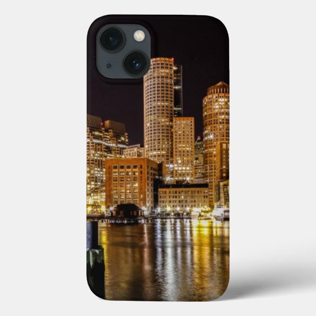 Boston Harbour Case-Mate iPhone Case (Back)