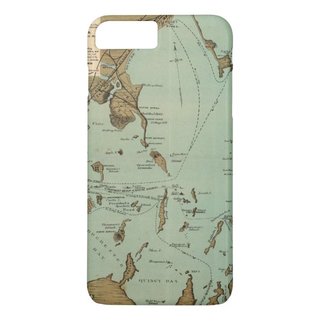 Boston Harbour Case-Mate iPhone Case (Back)