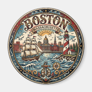 Boston Harbour Magnet