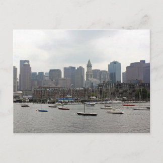 Boston Harbour Postcard