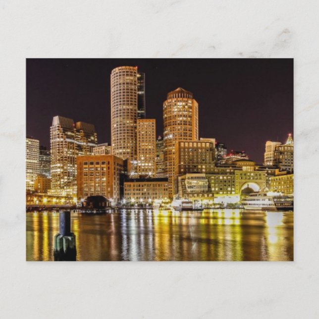 Boston Harbour Postcard (Front)