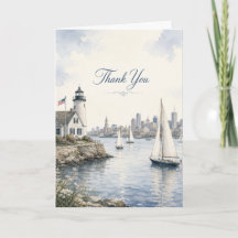 Boston Harbour Thank You Sailboats